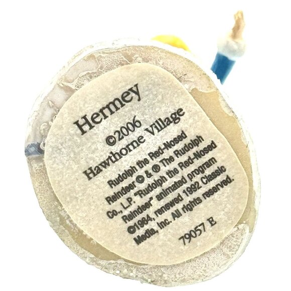 Hawthorne Village Hermey Figure Rudolph's Christmas Town Replacement Dentist Elf - Picture 3 of 3